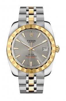 Réplique montre Tudor Classic 38 mm en acier inoxydable M21013-0001