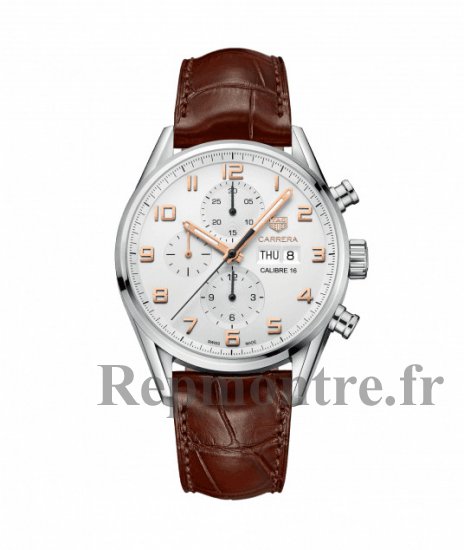 Repique de montre Tag Heuer Carrera Calibre 16 43mm Homme CV2A1AC.FC6380 - Cliquez sur l'image pour la fermer