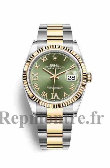 Réplique montre Rolex Datejust 36 Jaune Roles jaune 18 ct 126233 m126233-0026 - Cliquez sur l'image pour la fermer