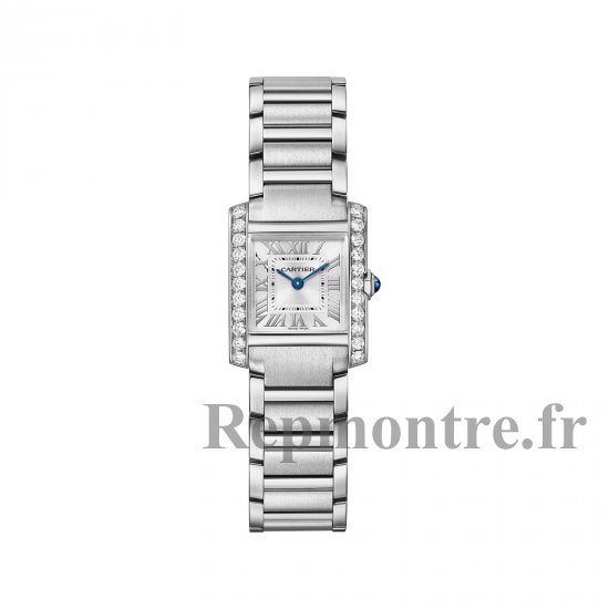 Cartier Tank Frannaise Replique montre petit mouvement a quartz. W4TA0020 - Cliquez sur l'image pour la fermer