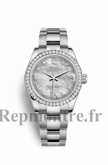 Réplique montre Rolex Datejust 31 blanc Roles blanc 178384 m178384-0014 - Cliquez sur l'image pour la fermer