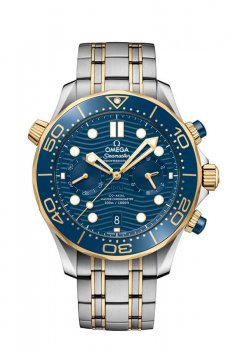 qualite superieure Réplique OMEGA Seamaster Acier or jaune 210.20.44.51.03.001