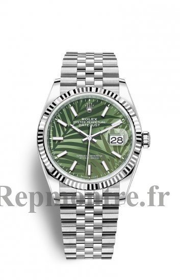 Replique Montre Rolex Datejust 36 OysterAcier and Blanc Or M126234-0047 - Cliquez sur l'image pour la fermer