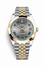 Réplique de montre Rolex Datejust 41 Jaune Roles jaune 18 ct 126303 m126303-0020