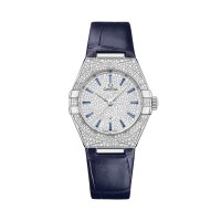 Montre Copie Omega Constellation 29 mm pour femme Argent O13158292099003