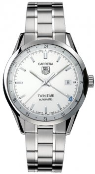 Réplique Tag Heuer Carrera Calibre 7 Twin time Automatique Montre 39 mm WV2116.BA0787