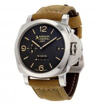 Réplique Panerai Luminor 1950 10 Days GMT Noir Cadran PAM00533