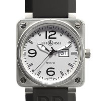 Réplique Bell & Ross BR 01-92 Acier Cadran Blanc