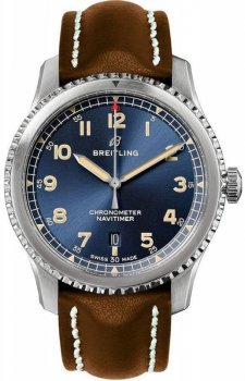 Replique Breitling Avaitor 8 automatique Chronometer Cadran bleu Men's A17315101C1X3