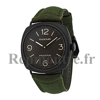 Replique Panerai PAM00612 Men's Radiomir Leather Black Dial - Cliquez sur l'image pour la fermer