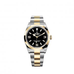 Replique Rolex Explorer Rolesor Oystersteel and 18 ct yellow gold M124273-0001 montre