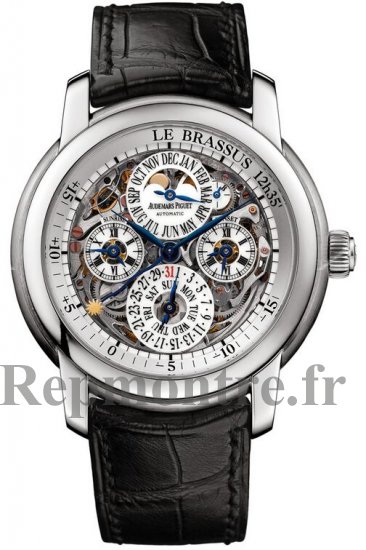 Réplique Audemars Piguet Jules Audemars Equation of Time montre 26053PT.OO.D002CR.01 - Cliquez sur l'image pour la fermer