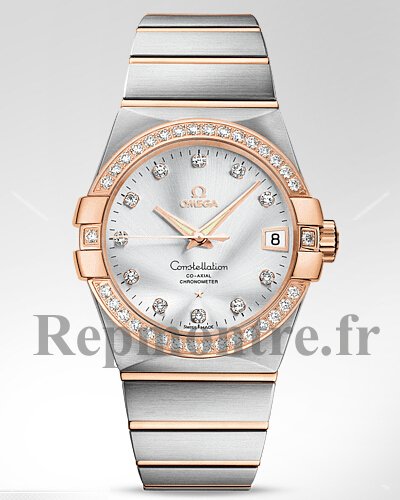 Réplique Omega Constellation Co-Axial Automatique Montre 123.25.38.21.52.001 - Cliquez sur l'image pour la fermer