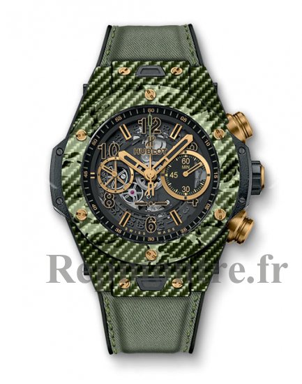 Hublot Big Bang Unico Italia Independent vert Camo 411.YG.1198.NR.ITI16 - Cliquez sur l'image pour la fermer