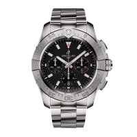 Breitling Avenger Chronographe B01 44 mm Copie montre pour homme Acier inoxydable noir AB0147101B1A1