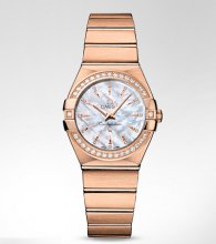 Réplique Omega Constellation Quartz 27mm Dames Montres 123.55.27.60.55.002