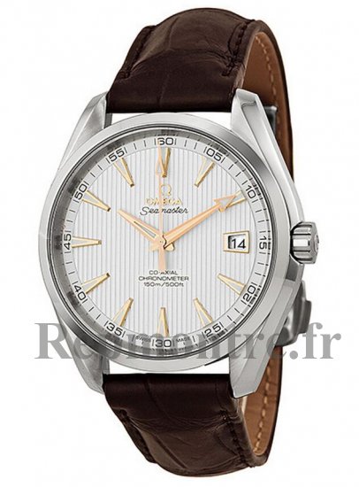 Réplique Omega Aqua Terra Argent Cadran Marron Cuir 231.13.42.21.02.002 - Cliquez sur l'image pour la fermer