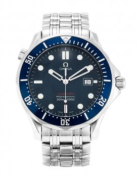 Réplique Omega Seamaster 300M Quartz "James Bond" Cadran Bleu Montre 2221.80.00