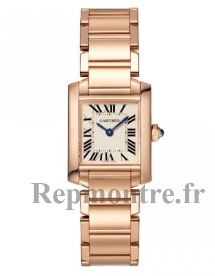 Copie de Cartier Tank Francaise Petit Or Rose WGTA0029 - Cliquez sur l'image pour la fermer