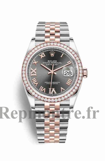 Réplique montre Rolex Datejust 36 Everose Roles 18 ct Everose 126281RBR m126281rbr-0011 - Cliquez sur l'image pour la fermer