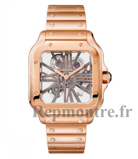 Réplique montre Cartier Horloge Santos de Cartier WHSA0016 - Cliquez sur l'image pour la fermer