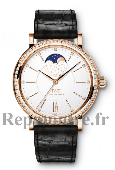 Réplique montre de IWC Portofino Lune Phase 37 IW459009 - Cliquez sur l'image pour la fermer