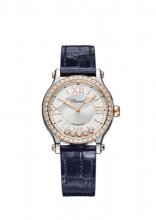 Replique Chopard Happy Sport automatique Rose Gold Diamonds 278608-6003