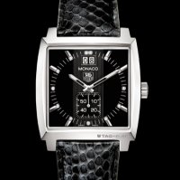 Réplique Tag Heuer Monaco Dame Grande Date 37 mm WAW1319.FC6216