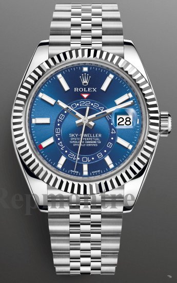 Replique Rolex Sky-Dweller Rolesor Oystersteel and 18 ct white gold M326934-0004 - Cliquez sur l'image pour la fermer