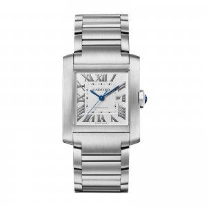 Cartier Tank Frannaise Replique montre Grande Automatique Mecanique Acier WSTA0067