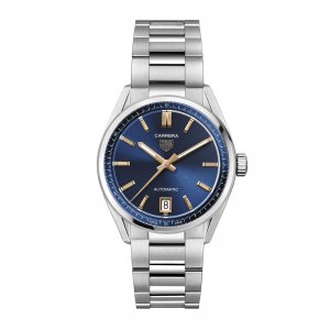 TAG Heuer Carrera Date 36 mm Copie montre femme Bleu profond WBN2311.BA0001