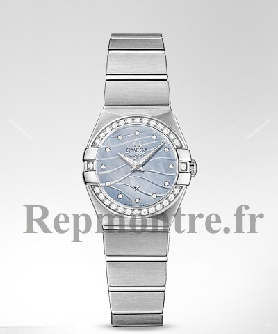 Réplique Omega Constellation Quartz 24MM Dames Montres 123.15.24.60.57.001 - Cliquez sur l'image pour la fermer