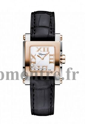 Chopard Happy Sport Square Mini Dames Réplique Montre 278516-6001 - Cliquez sur l'image pour la fermer