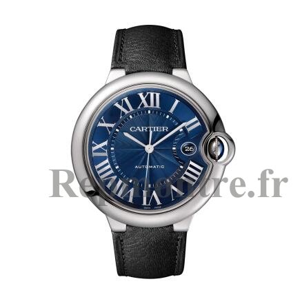 Copie de Cartier Ballon Bleu Acier inoxydable Bleue Strap 42mm WSBB0042 - Cliquez sur l'image pour la fermer