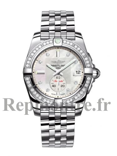 AAA Réplique Montre Breitling Galactic 36 Automatique Chronometer diamant Dial & Bezel A3733053/A717-376A - Cliquez sur l'image pour la fermer