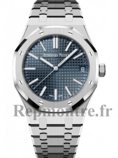 Replique Audemars Piguet Royal Oak Selfwinding 50th Anniversary Acier inoxydable 41mm Bleue Index Dial 15510ST.OO.1320ST.01 - Cliquez sur l'image pour la fermer