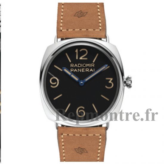 Réplique Panerai Radiomir 3 Days Acciaio 47 mm a remontage manuel Cadran Noir Homme PAM00720 - Cliquez sur l'image pour la fermer