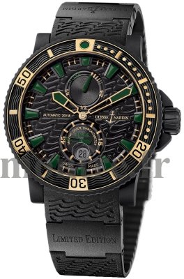 Réplique Ulysse Nardin Maxi Marine Diver Noir Mer Bleu Mer 263-92LE-3C/928-RG - Cliquez sur l'image pour la fermer