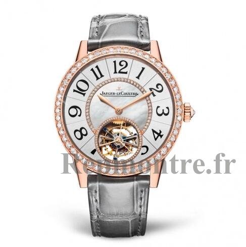 Replique Montre Jaeger-LeCoultre Rendez-Vous Tourbillon Or rose MOP 3412410 - Cliquez sur l'image pour la fermer