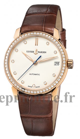 Réplique Ulysse Nardin classique dames 8106-116B-2/990 - Cliquez sur l'image pour la fermer