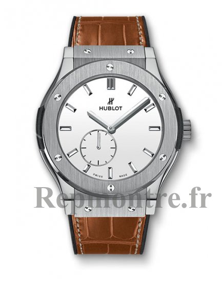 Hublot Classic Fusion Ultra-Thin Titanium blanc Shiny Dial 515.NX.2210.LR - Cliquez sur l'image pour la fermer