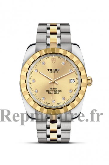 Réplique montre Tudor Classic 38 mm en acier inoxydable M21013-0007 - Cliquez sur l'image pour la fermer