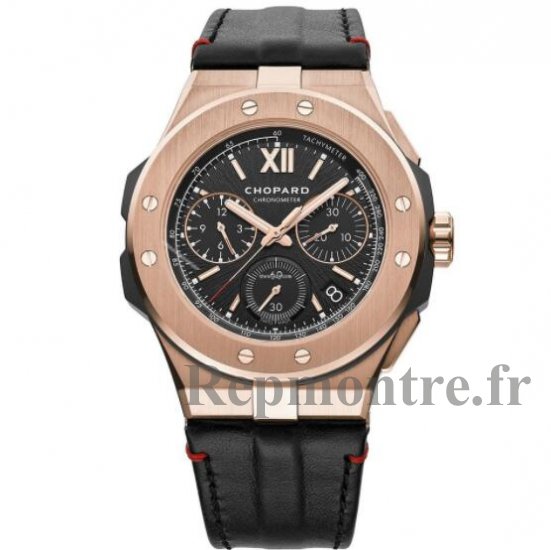 Replique Chopard Alpine Eagle XL Chrono Or Rose & Ceramized Titanium Men Montre 295387-9001 - Cliquez sur l'image pour la fermer