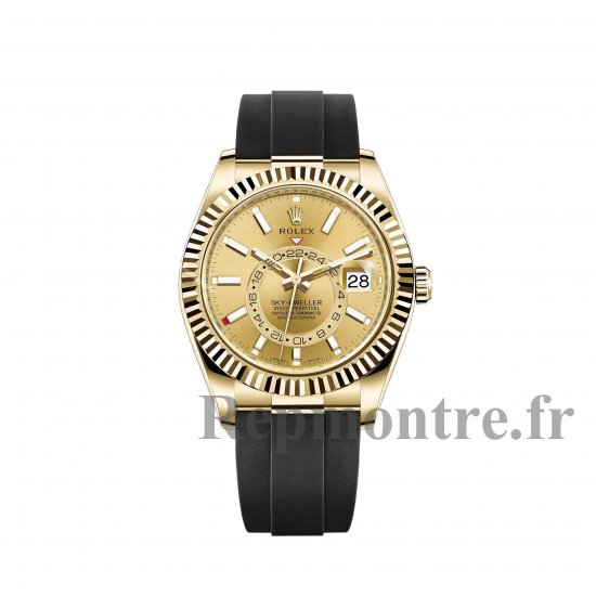 Réplique Rolex Sky-Dweller en or jaune 18 ct cadran couleur champagne bracelet Oysterflex - Cliquez sur l'image pour la fermer