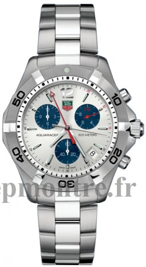 Réplique Tag Heuer Aquaracer Quartz Chronographe CAF1111.BA0803 - Cliquez sur l'image pour la fermer