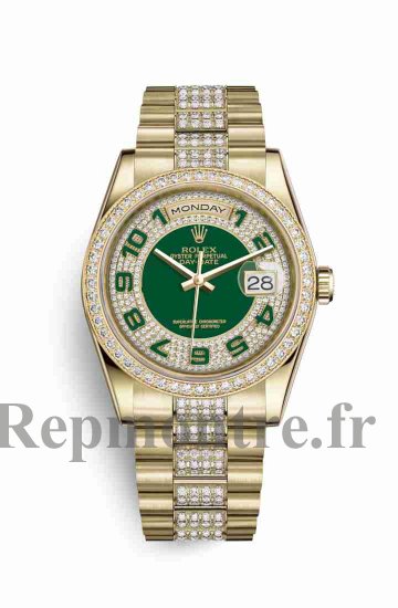 Réplique montre Rolex Day-Date 36 jaune 18 ct 118348 m118348-0056 - Cliquez sur l'image pour la fermer