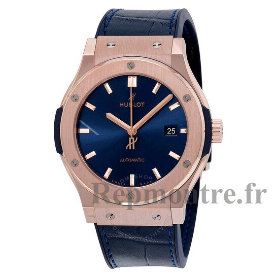 Replique HUBLOT Classic Fusion Blue Sunray 18kt Rose Gold Mens 542.OX.7180.LR - Cliquez sur l'image pour la fermer