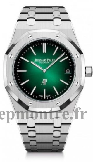 Replique Audemars Piguet Royal Oak Jumbo Platine Extra-Plate 39mm Verte 16202PT.OO.1240PT.01 - Cliquez sur l'image pour la fermer