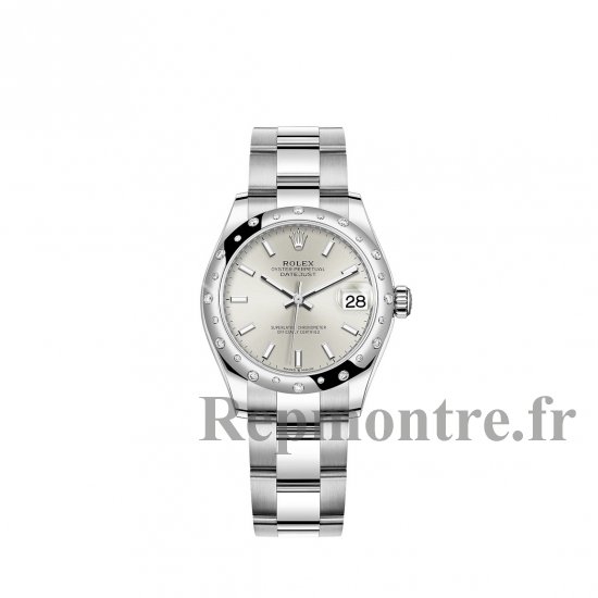 Réplique Rolex Datejust 31 Oystersteel and 18 ct white gold M278344RBR-0013 - Cliquez sur l'image pour la fermer