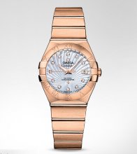 Réplique Omega Constellation Dames Brosse Chronometer Montre 123.50.27.20.55.001